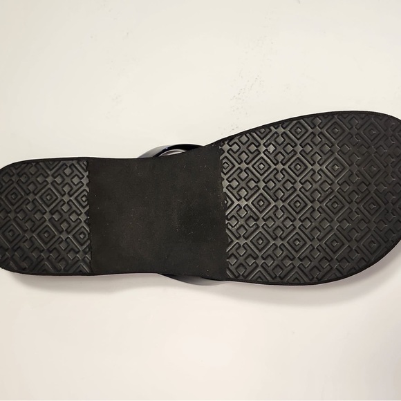 Tory Burch Eva Platform Black Flip Flops - Womens Size 9 - Excl Cond! - Picture 10 of 16